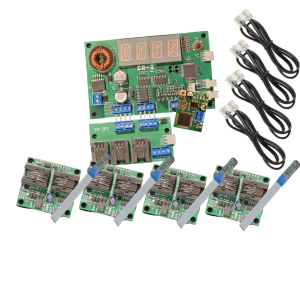 Model Railroad Crossing Kit with Bell - INFRARED EDITION
