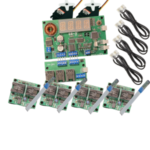 Model Railroad Gate Crossing Kit - INFRARED EDITION