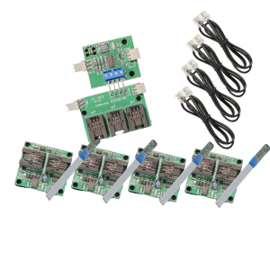 Model Railroad Multi-Track Crossing Module - INFRARED EDITION